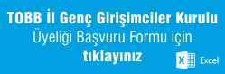 TOBB İl Genç Girişimciler Kurulu ve TOBB İl Kadın Girişimciler Kurulu Üyeliği hakkında Önemli Duyuru