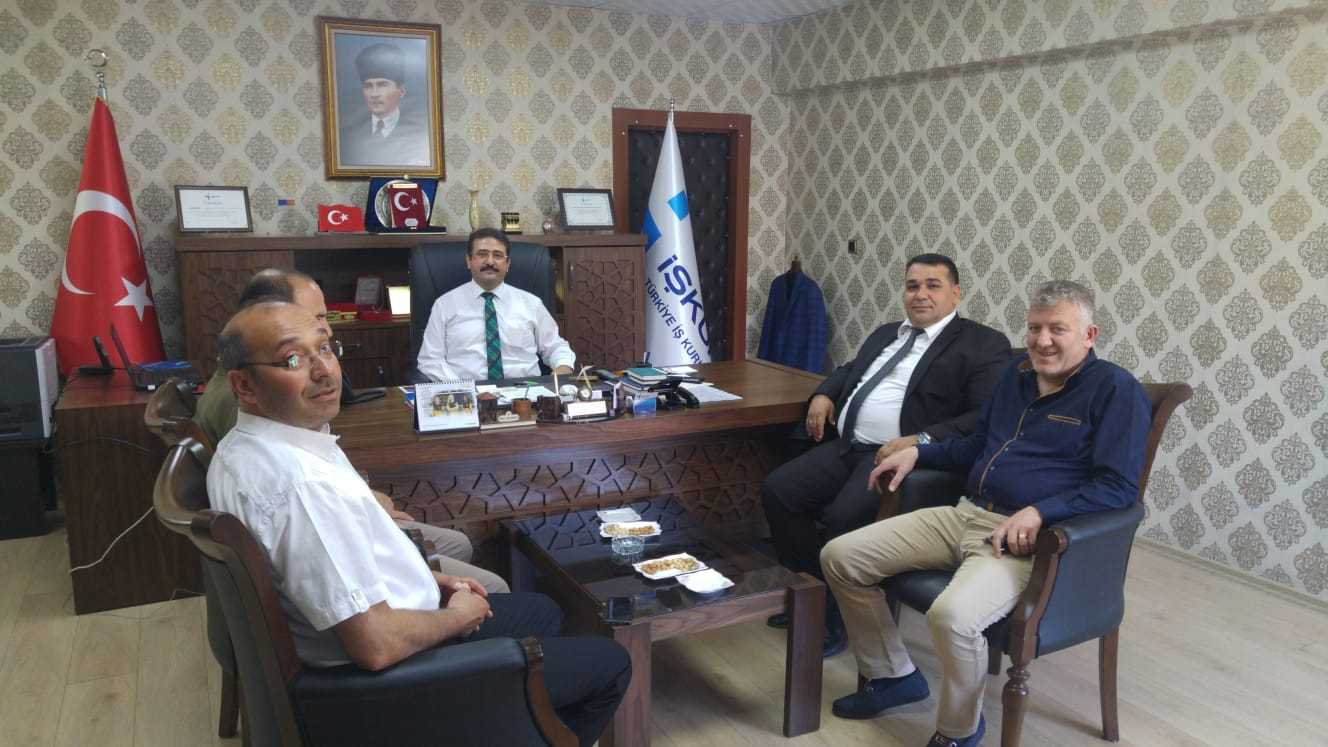 KIRŞEHİR TSO’DAN KIRŞEHİR İŞKUR İL MÜDÜRÜ METİN ÜLGEN KAYA’YA ZİYARET